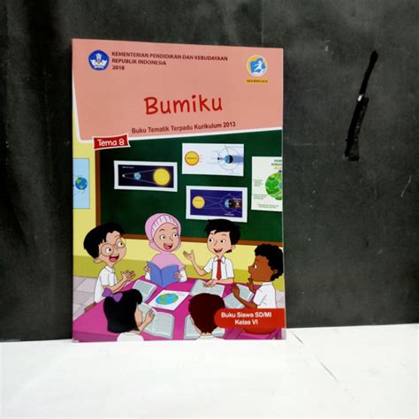 Jual Buku Bumiku Tematik Terpadu Kurikulum 2013 Untuk SD MI Kelas VI