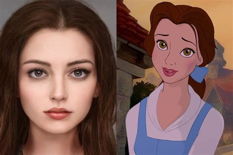 En La Vida Real Retratos Hiperrealistas De Personajes De Disney