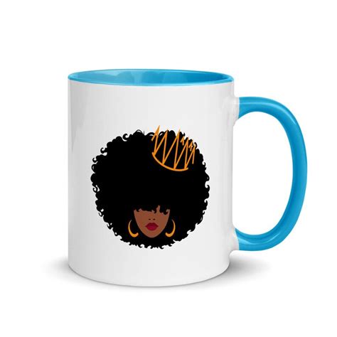 Melanin Mom Queen Coffee Mug Black Mom T African American Etsy