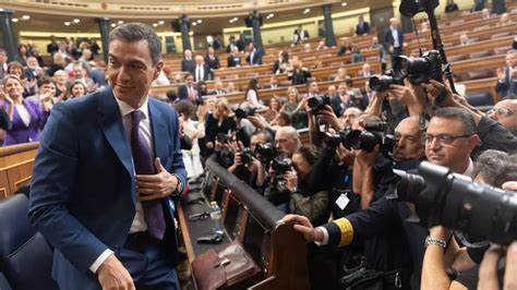 España Pedro Sánchez Es Investido Presidente Del Gobierno Con Más