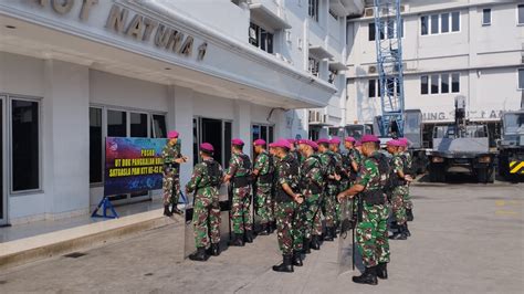 Prajurit Hiu Perkasa Yonmarhanlan Iii Melaksanakan Pam Ktt Asean Ke