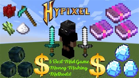 Best Mid Game Money Making Methods Hypixel Skyblock Youtube