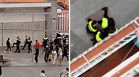 Cinco Detenidos En Bilbao Por Intento De Robo De Arma A Polic A Municipal