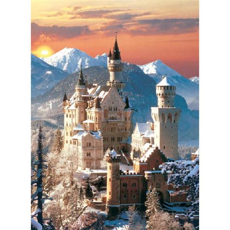 Rompecabezas Clementoni Castillo Neuschwanstein 1500 Pz Coppel