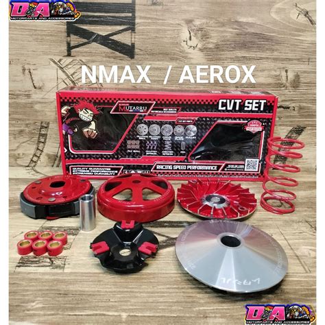 MUTARRU CVT Set For Aerox V1 V2 Nmax V1 V2 Thailand Made Shopee