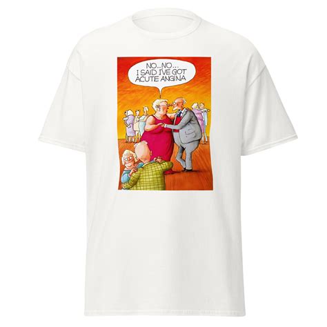 Acute Angina Meme T-Shirt: Clever Medical Humor Tee – T-Shirts Online