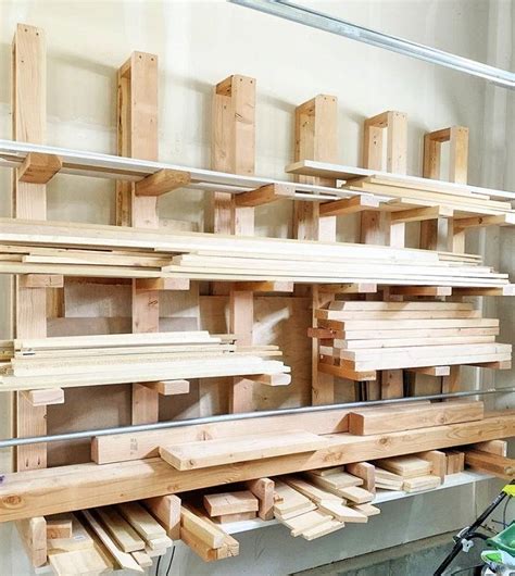 15 DIY Lumber Rack Ideas for Efficient Storage