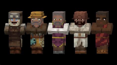 Realistic Villagers ~ Textures and Sounds Minecraft Texture Pack