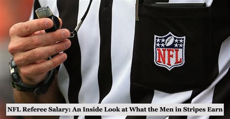 NFL Referee Salary