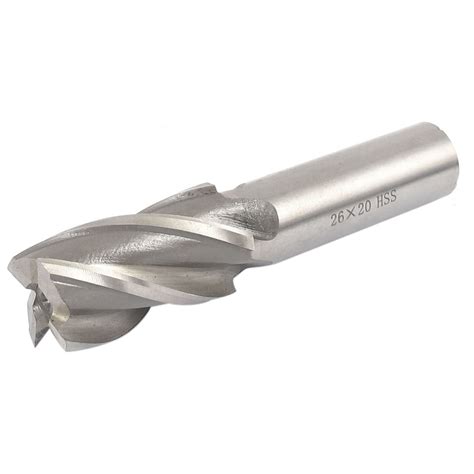 Iivverr Mm Cutting Diameter Straight Drill Hole Flutes End Mill