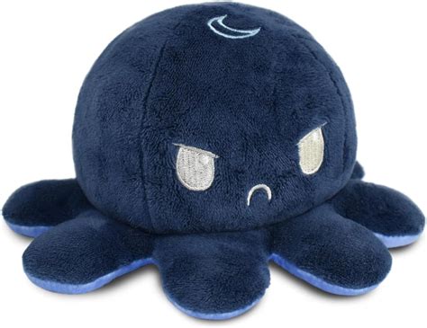 TeeTurtle The Original Reversible Octopus Plushie Day Night