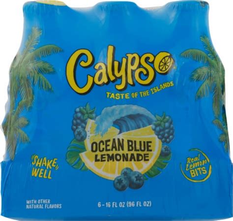 Calypso Ocean Blue Lemonade Pack Bottles Fl Oz Kroger