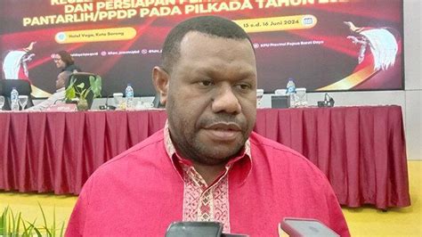 29 Juni 2024 PSU Pileg Di Kabupaten Sorong Ketua KPU Papua Barat Daya