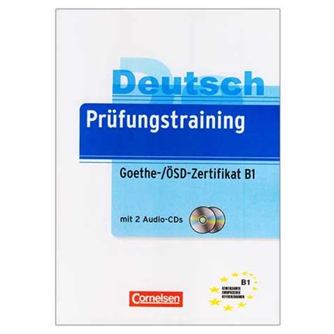 خرید کتاب Deutsch Prufungstraining Goethe Zertifikat B1 تا 50% تخفیف ️ ...