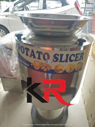 230 V Semi Automatic Stainless Steel Potato Slicer For Commercial