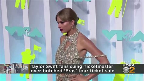 Taylor Swift Fans Sue Ticketmaster Over Tour Ticket Debacle Youtube