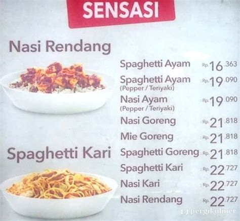 Selalu Diperbarui Menu Cfc Pabean Cantian Surabaya