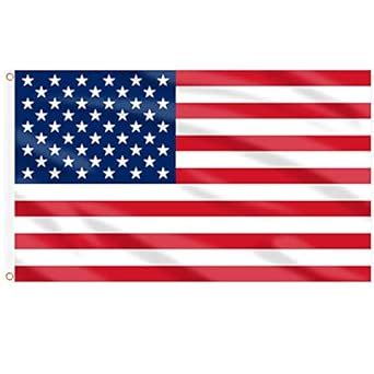 Ahfulife Usa Flagge X Cm F R Amerika Wahltag Deko St Ck