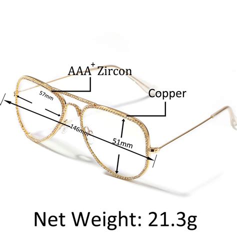 Buy Dropship Products Of Diamond Glasses Diamond Jewelry Cubic Zirconia Fashion Hip Hop Glasses