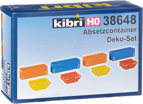 Kibri 38648 H0 Ausgestaltungsset Absetzcontainer Amazon De Spielzeug