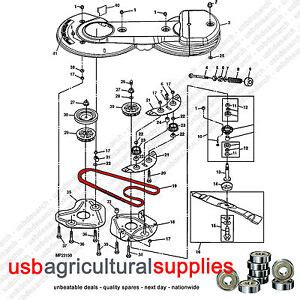 John Deere Lt155 Freedom 42 Deck Belt Routing