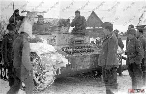 Foto Panzer IV Ostfront Winter Soldaten Tarn Postimages