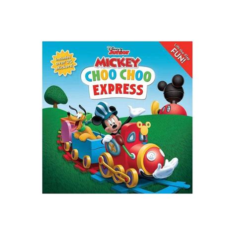 Disney Mickey Mouse Clubhouse: Choo Choo Express Lift-The-Flap - (8x8 ...