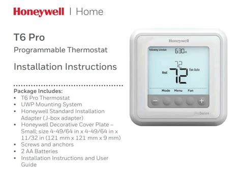 Honeywell Pro 1000 Manual Español Pdf