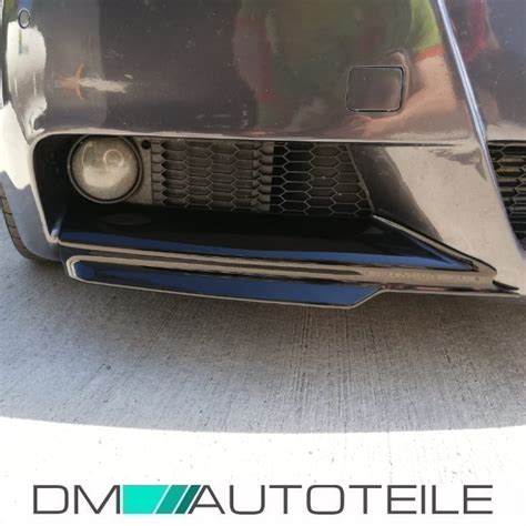 Vorfacelift Satz Flaps Spoiler Splitter Lippe Schwarz Glanz Passt F R