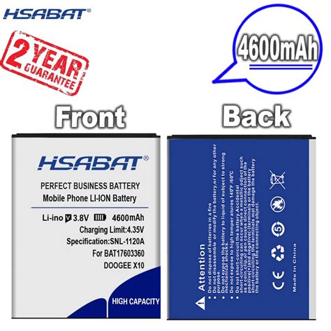 New Arrival Hsabat Mah Bat Replacement Battery For Doogee