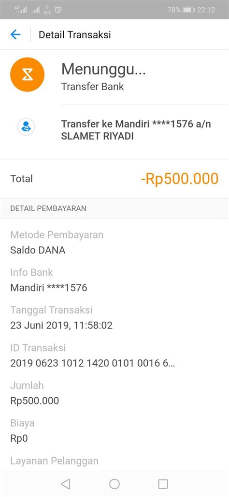 Bukti Transfer Aplikasi Dana Pasang Aplikasi Dengan Mudah