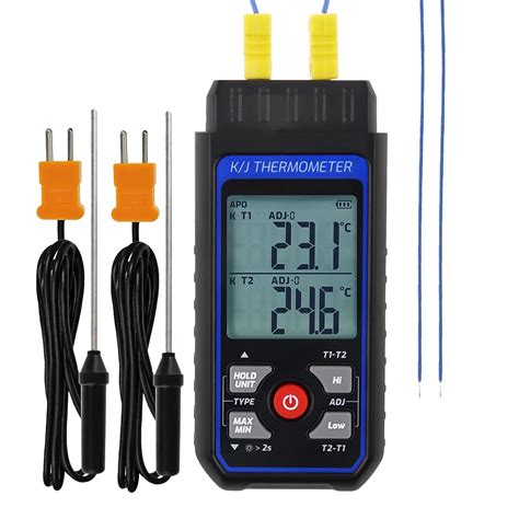 Landtek Digital K J Thermocouple Thermometer F Temperature