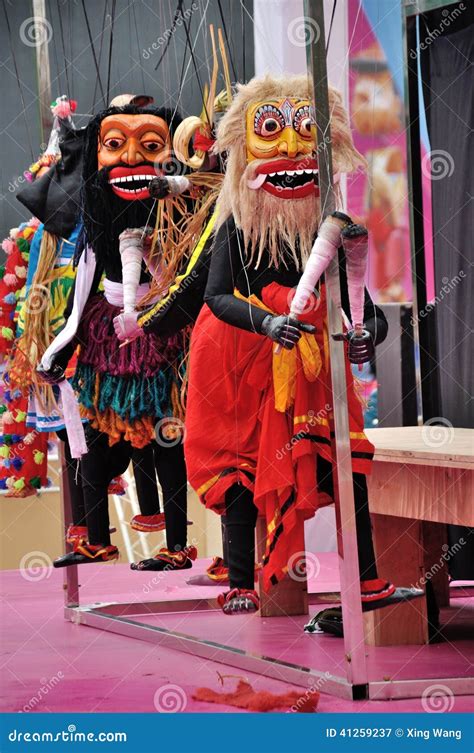 Sri Lankan Puppet Show Editorial Photography Image 41259237