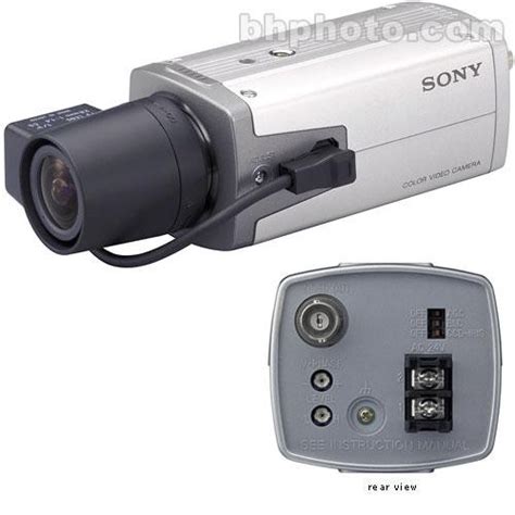 Sony Ssc Dc High Resolution Color Camera Sscdc B H Photo