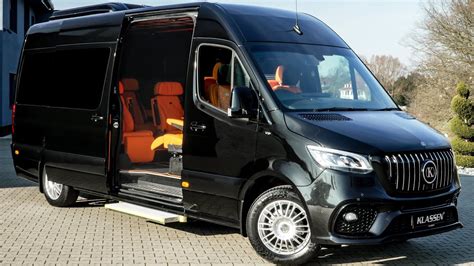 2024 Black Mercedes Sprinter Vip Ultra Luxury Business Van In Detail Youtube