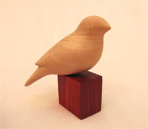 Wooden Carved Bird Carving