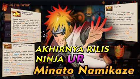 AKHIRNYA SANG KILAT KUNING KONOHA RILIS MINATO NAMIKAZE Six Paths