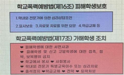 학교폭력 정의 법적 규정 신고 방법 종합 대책 예방 방법 개정사항