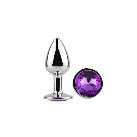 Anal Plug Eros Metal Small Purple Infarta Toys Juguetes Anal Plugs Sex Shop Mayorista
