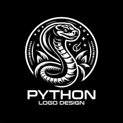 Premium Vector Python Vector Logo Design