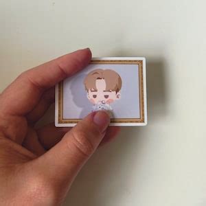 BTS Island In The Seom Game Inspired Stickers Jimin Picute Etsy