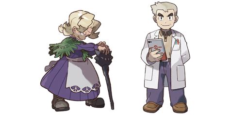 Pokemon Fan Shows What Professor Oak and Agatha Might Have Looked Like ...