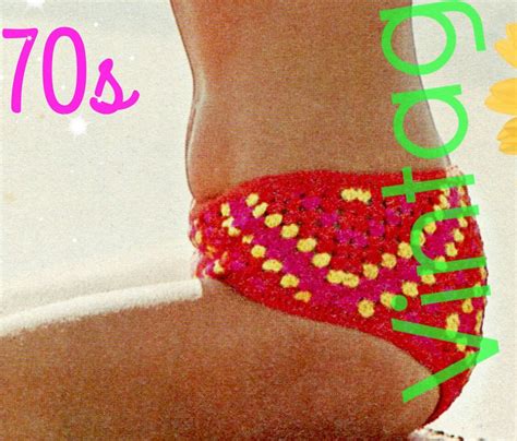 Sexy Bikini Crochet Pattern S Diamond Crochet Bikini Etsy