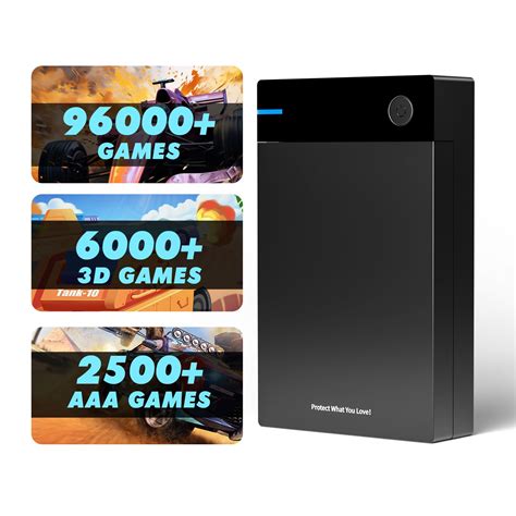 Kinhank Tb Retro Game Hard Drive With Games Retro Game