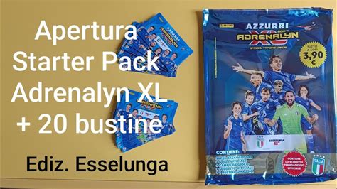 Apriamo Lo Starter Pack Adrenalyn Xl Azzurri In Collaborazione Con