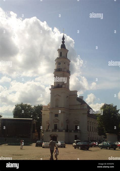 Kaunas city hall Stock Photo - Alamy