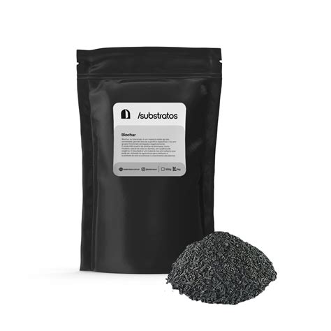 Biochar Carv O Vegetal Ativado Org Nico G Ou Kg Shopee Brasil