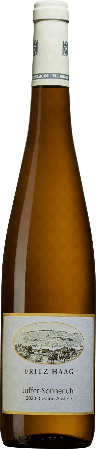 Fritz Haag Brauneberger Juffer Sonnenuhr Riesling Auslese Vitt Vin