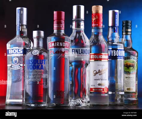 poznan poland nov   bottles   global brands