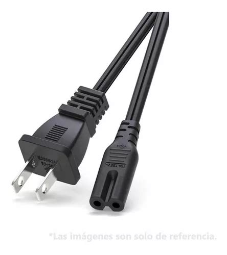 Cable De Poder Tipo 8 A Amaricano Pc monitor impresora Cuotas sin interés